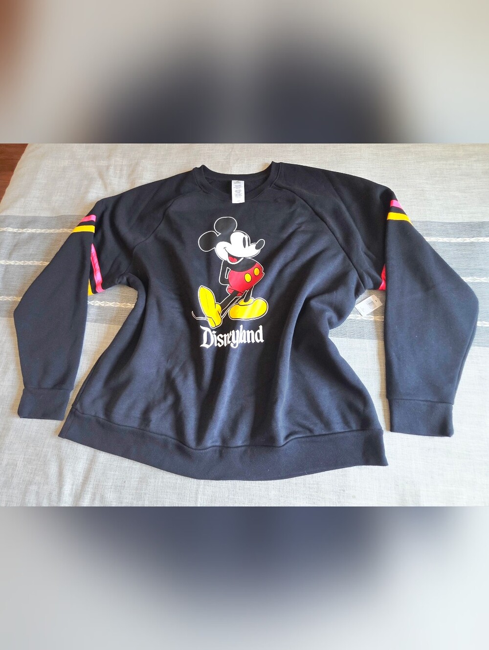 Disney Mickey Mouse Black Graphic Sweatshirt | 3XL